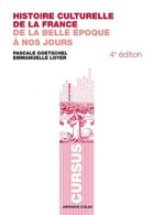 Histoire Culturelle De La France : De La Belle Époque à Nos Jours (2011) De Pascale Goetschel - Geschiedenis