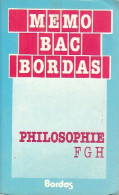 Philosophie Terminales F,G,H (1988) De Christian Roche - 12-18 Jahre