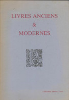Livres Anciens Et Modernes (1987) De Collectif - Andere & Zonder Classificatie