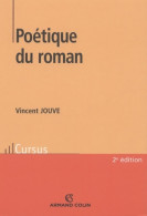 Poétique Du Roman (2007) De Vincent Jouve - Andere & Zonder Classificatie
