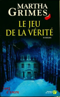 Le Jeu De La Vérité (2004) De Martha Grimes - Sonstige & Ohne Zuordnung