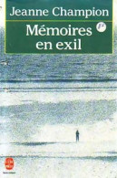 Mémoires En Exil (1991) De Jeanne Champion - Sonstige & Ohne Zuordnung