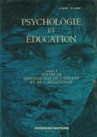 Psychologie Et éducation Tome IV (1971) De J. Leif - Psychologie/Philosophie