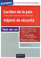 Gardien De La Paix Adjoint De Sécurité : Concours Externe Et Interne (2013) De Benoit Priet - 18 Ans Et Plus