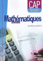 Mathématiques - CAP Tertiaire - Groupement C (2010) De Jean-Michel Lagoutte - 12-18 Ans