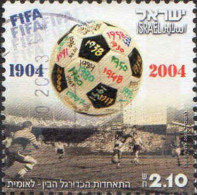 Israel Poste Obl Yv:1704 Mi:1171 Centenaire De La FIFA (Beau Cachet Rond) - Oblitérés (sans Tabs)