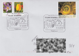 Germany 2018:  Flowers, Cave, "micro World",  Postmark - Préhistoriques