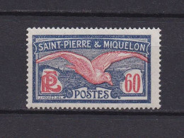 SAINT PIERRE ET MIQUELON 1922 TIMBRE N°116 NEUF** OISEAU - Ungebraucht