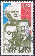 FRANCE : N° 1853 Oblitéré (Libération Des Camps De Concentration) - PRIX FIXE - - Used Stamps