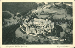 71725527 Edertal Edertalsperre Burghotel Schloss Waldeck Fliegeraufnahme Edertal - Andere & Zonder Classificatie