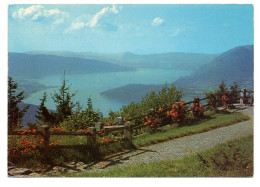 Lac D'annecy ,vue Générale Du Lac Prise Du Col De La Forciaz - Annecy