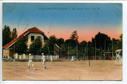 CPA Couleur Voyagé * SAINT BRÉVIN L'OCÉAN Les Tennis Club ( Tennisman Tenniswoman ) Cadet Editeur - Saint-Brevin-l'Océan