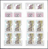 ** Tchécoslovaquie 1992 Mi 3126-8 Klb. (Yv 2925-7) Les Feuilles, (MNH) - Neufs