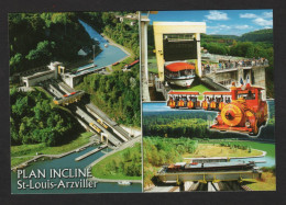 SAINT-LOUIS - ARZVILLER ( 57 Moselle) Multi Vues - Plan Incliné , Bateau, Petit Train - Arzviller