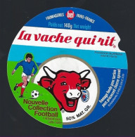 étiquette Fromage La Vache Qui Rit  Bel 140g  Nouvelle Collection Football  N°866 - Fromage