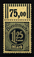Deutsches Reich Dienstmarken 31W OR Postfrisch #HT805 - Service