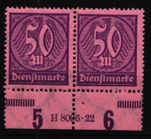 Deutsches Reich Dienstmarken 73HAN Postfrisch H8006.22 #HT824 - Dienstmarken