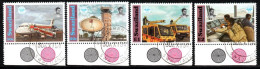 Swaziland - 1994 50th Anniversary Of ICAO Set (o) # SG 642-645 , Mi 640-643 - Airplanes