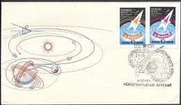 Soviet Space FDC Cover 1962. Titov "Vostok 2" - Russia & USSR