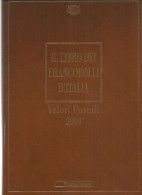 2004 Valori Postali - Libro Annata Francobolli D'Italia - PERFETTO - CON TUTTE LE TASCHINE APPLICATE -SENZA FRANCOBOLLI - Kisten Für Briefmarken