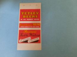 Matchbox Label Tetley Beers NEW - Boites D'allumettes - Etiquettes