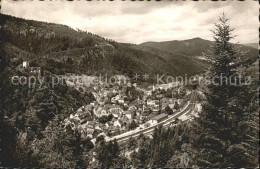 71725394 Hornberg Schwarzwald Totalansicht Mit Schloss Hornberg - Other & Unclassified