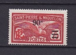 SAINT PIERRE ET MIQUELON 1924 TIMBRE N°123 NEUF AVEC CHARNIERE OISEAU - Unused Stamps