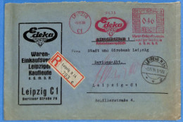 Allemagne Reich 1934 - Lettre Einschreiben De Leipzig - G33967 - Storia Postale