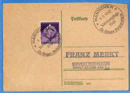 Allemagne Reich 1942 - Carte Postale De Hannover - G33975 - Lettres & Documents