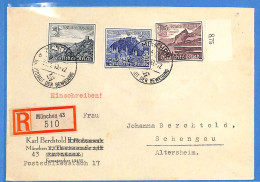 Allemagne Reich 1940 - Lettre Einschreiben De Munchen - G33965 - Lettres & Documents