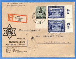 Allemagne Reich 1940 - Lettre Einschreiben De Borna - G33964 - Storia Postale
