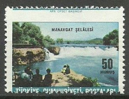 Turkey; 1965 Tourism 50 K. ERROR "Shifted Perf." - Ungebraucht