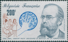 French Polynesia 1982 Sc#C191,SG363 200f Family, Bacillus And Koch MNH - Autres & Non Classés