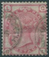 Great Britain 1873 SG143 3d Rose QV LGGL Spray Of Rose Wmk Plate 19 FU (amd) - Other & Unclassified