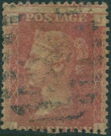 Great Britain 1858 SG43 1d Red QV LJJL Plate 146 Fine Used (amd) - Zonder Classificatie