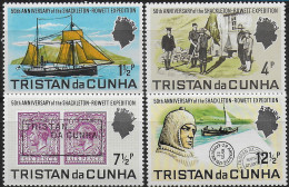 1972 Tristan Da Cunha Shackleton-Rowett Expedition 4v. MNH SG N. 149/52 - Autres & Non Classés