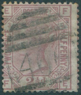 Great Britain 1876 SG141 2½d Rosy Mauve QV EFFE Orb Wmk Plate 3 FU (amd) - Sonstige & Ohne Zuordnung