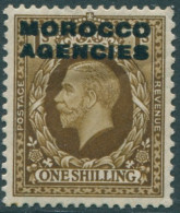 Morocco Agencies 1914 SG49 1s Bistre-brown KGV MH (amd) - Morocco Agencies / Tangier (...-1958)