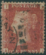 Great Britain 1858 SG43 1d Red QV IAAI Plate 223 Fine Used (amd) - Zonder Classificatie