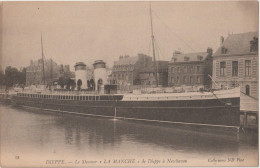 CPA  Dieppe   (76) Le Steamer La Manche De La Ligne Dieppe Newhaven      ND 58 - Cargos