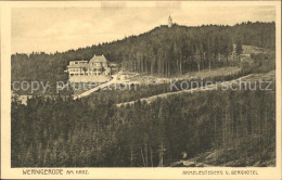 71725250 Wernigerode Harz Armeleuteberg Und Berghotel Wernigerode - Wernigerode