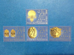 2001 Vaticano Francobolli Nuovi Mnh ** Musei Gli Ori Del Museo Gregoriano Etrusco - Unused Stamps