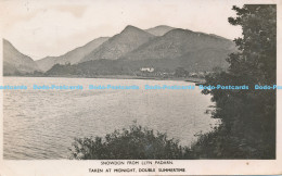 R168464 Snowdon From Llyn Padarn. Taken At Midnight. Double Summertime. Photochr - Welt