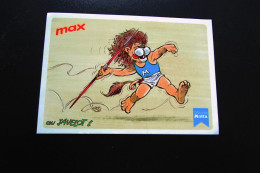 Autocollant "Glaces MOTTA - Le Lion MAX Aux Jeux Olympiques- 1992" - Autocollants