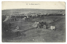 Militaire - Guerre 1914 - 1918 - La Plaine Devant V.... - Guerre 1914-18