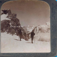 Chamonix 1901 * Refuge Vallot * Photo Stéréoscopique - Stereo-Photographie