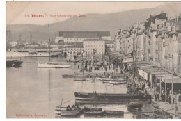 TOULON  Vue Générale Du Quai - Toulon