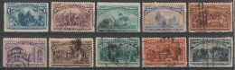 USA - 1893 - YVERT N°81/91 SAUF 87 OBLITERES  - COTE = 390 EUR - Gebraucht