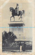 R168497 Alexandrie. Statue De Mohamed Aly. The Cairo Postcard Trust. Serie 527 - Monde