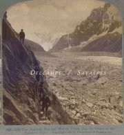 Chamonix 1900 * Passage Du Mauvais Pas * Photo Stéréoscopique - Stereoscopic
